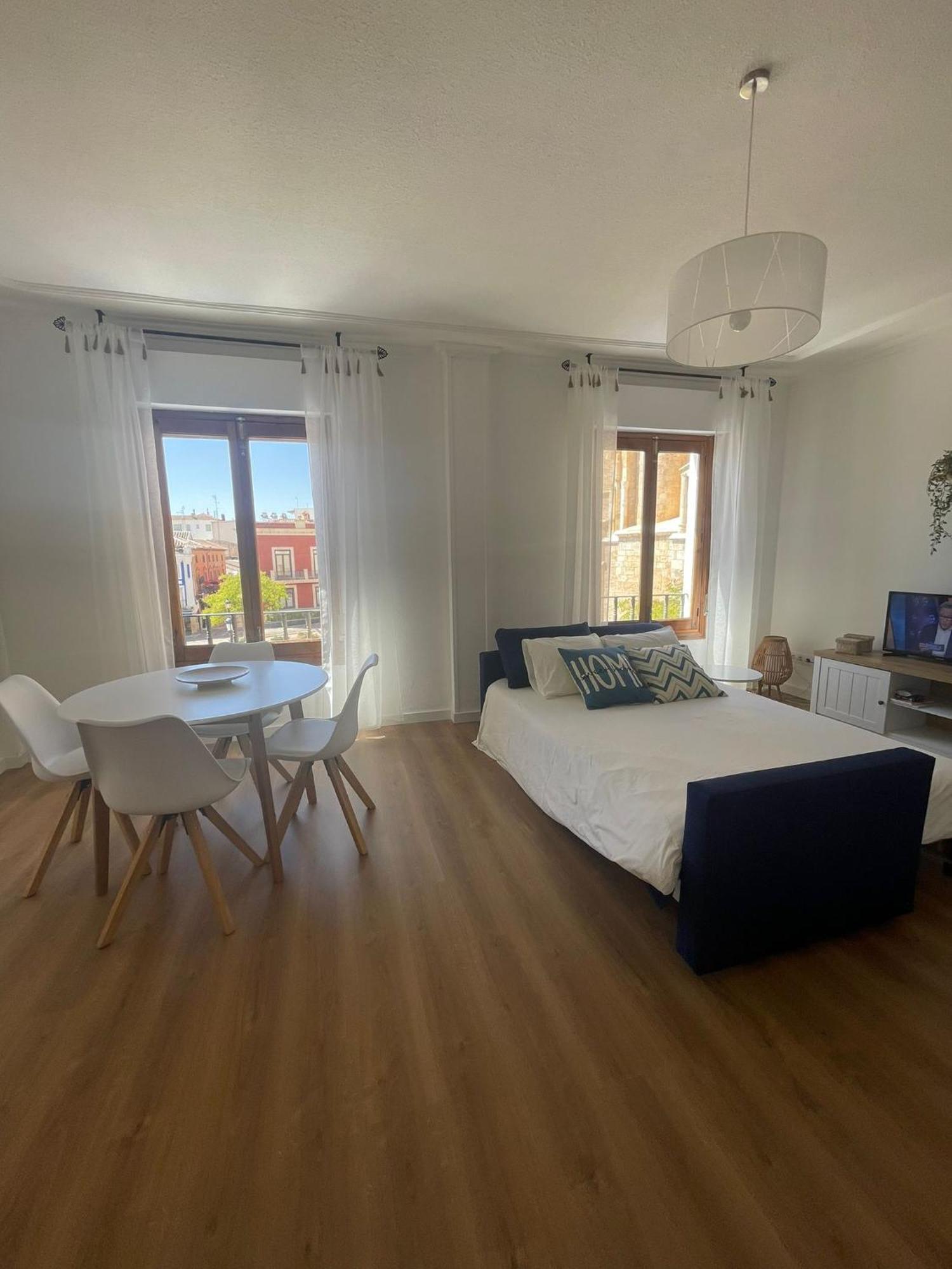 Apartmán Blanco Y Anil Plaza Valdepeñas Exteriér fotografie