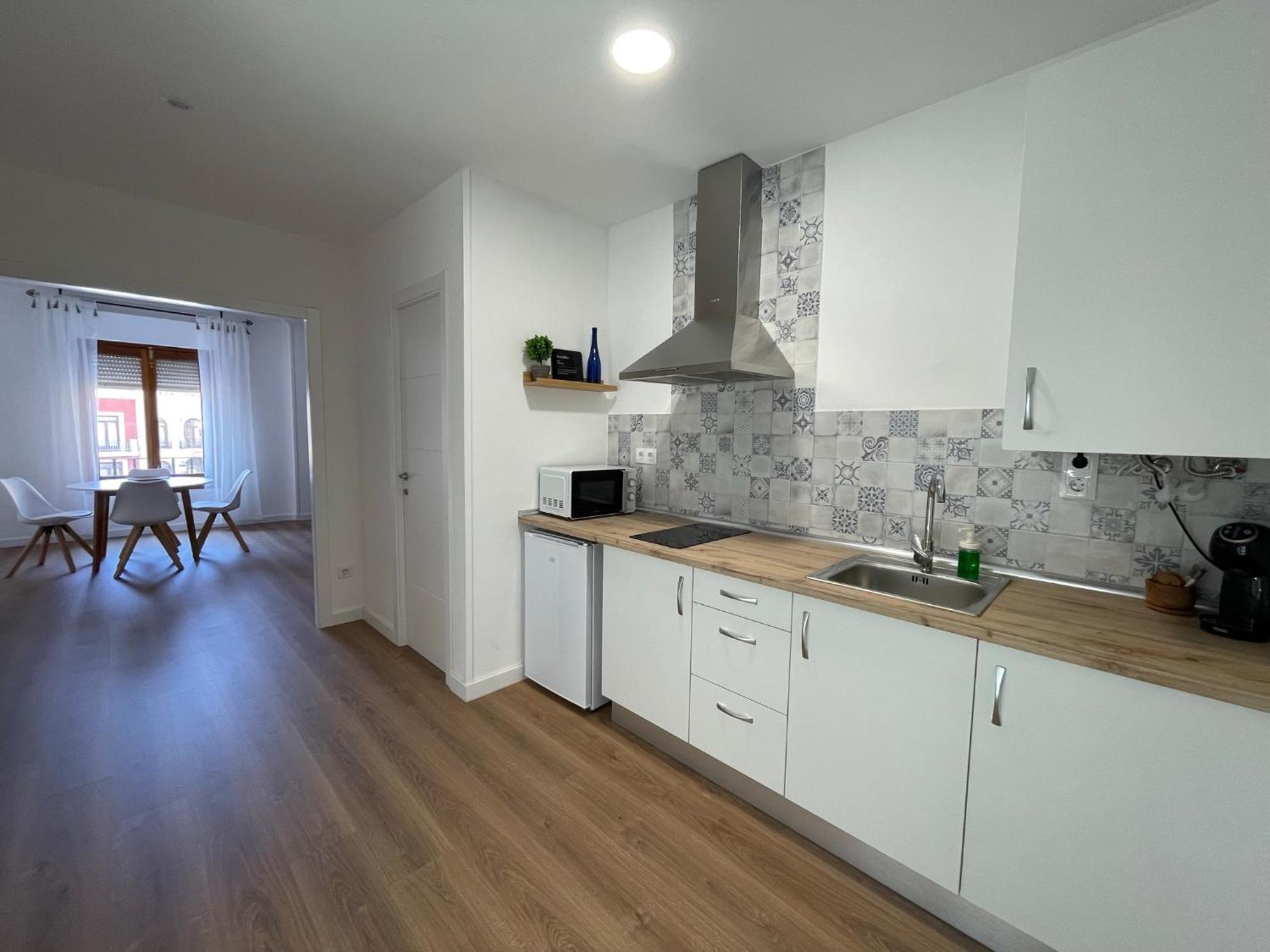 Apartmán Blanco Y Anil Plaza Valdepeñas Exteriér fotografie